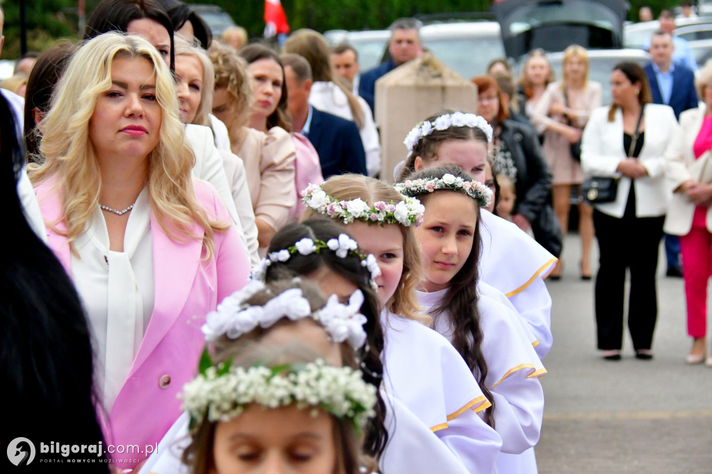 Pierwsza Komunia Święta w parafii w Soli