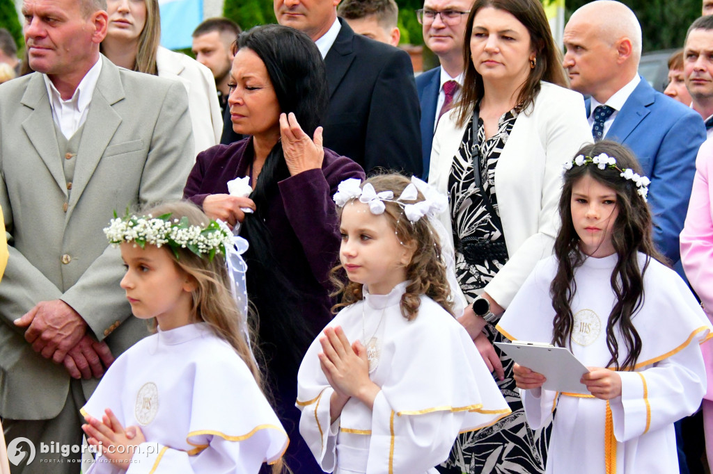 Pierwsza Komunia Święta w parafii w Soli