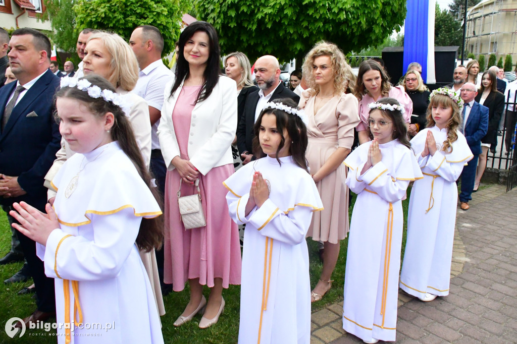 Pierwsza Komunia Święta w parafii w Soli
