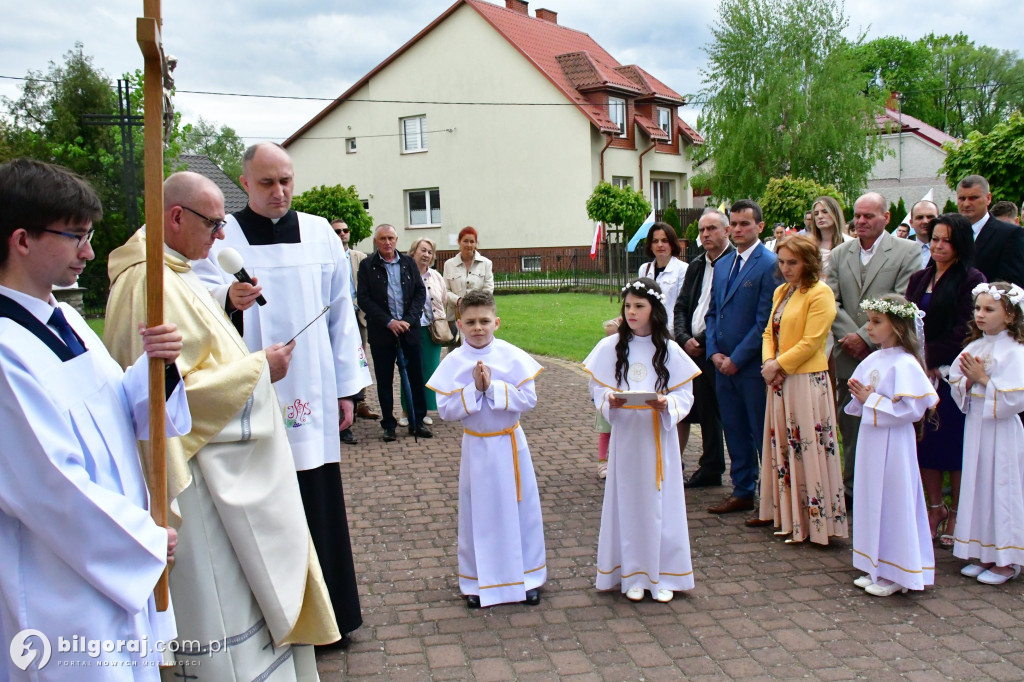 Pierwsza Komunia Święta w parafii w Soli