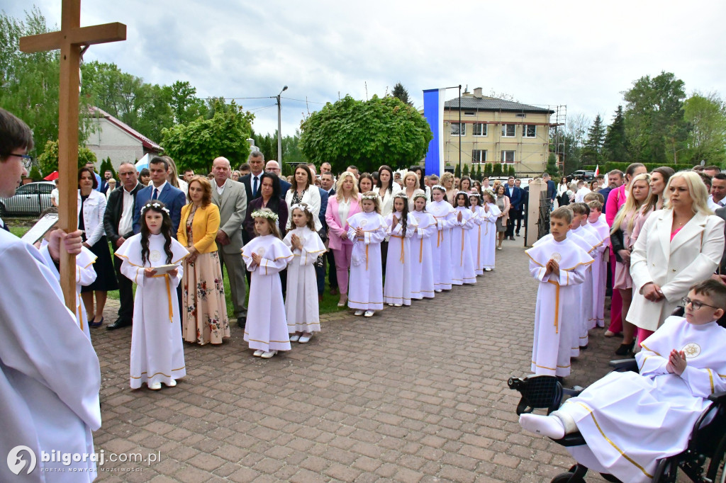Pierwsza Komunia Święta w parafii w Soli