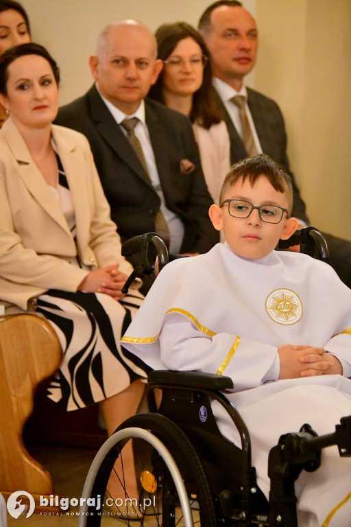 Pierwsza Komunia Święta w parafii w Soli
