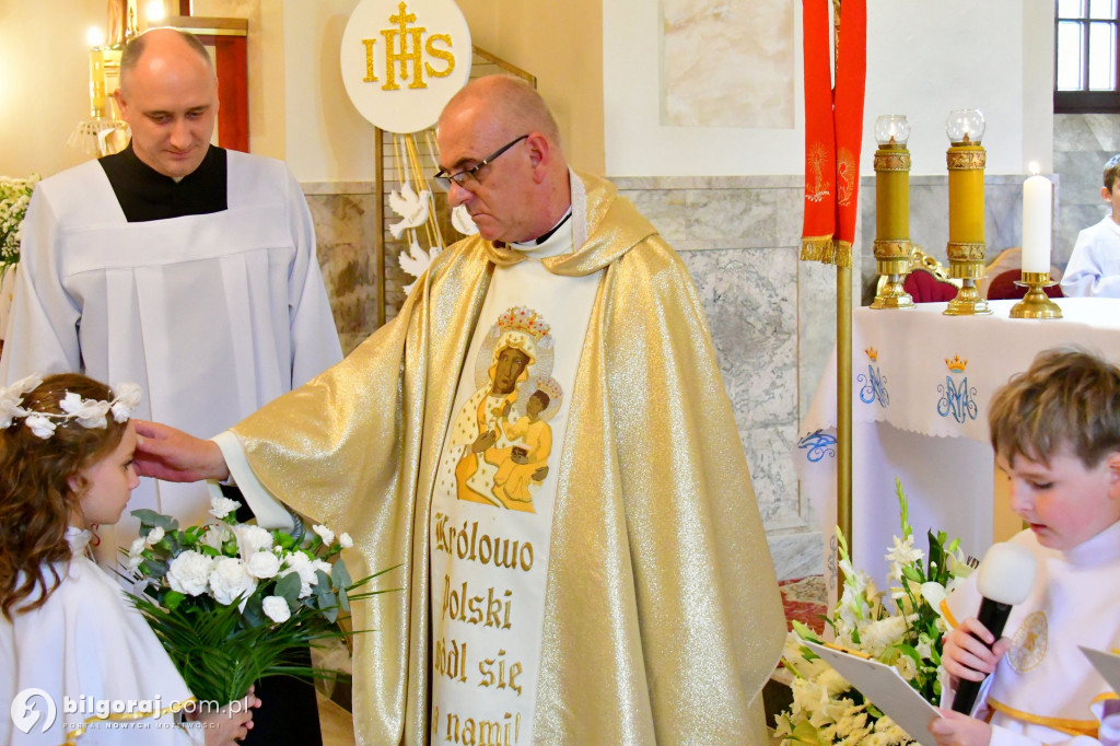 Pierwsza Komunia Święta w parafii w Soli