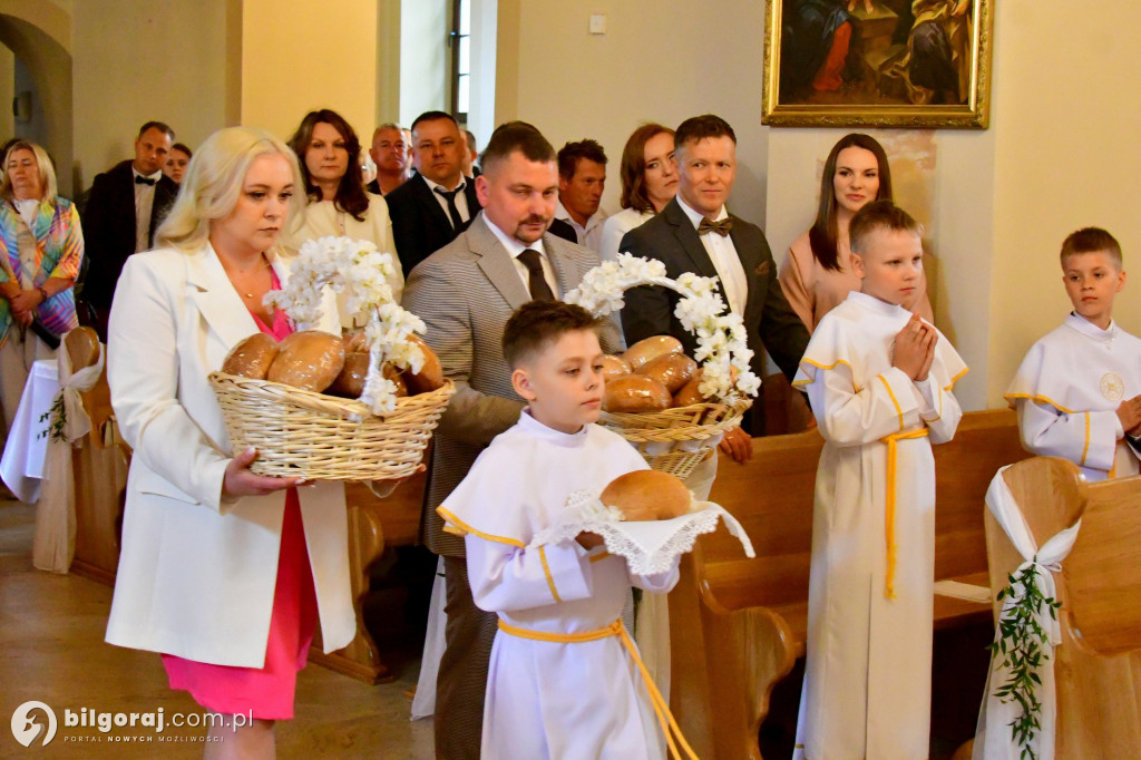 Pierwsza Komunia Święta w parafii w Soli