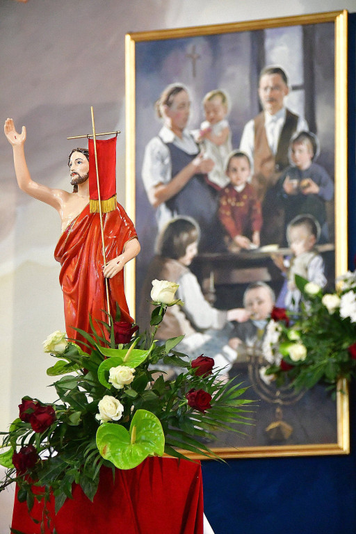 Delegacja Powiatu Biłgorajskiego na XVI Pielgrzymce Samorządów Terytorialnych w Lubaczowie