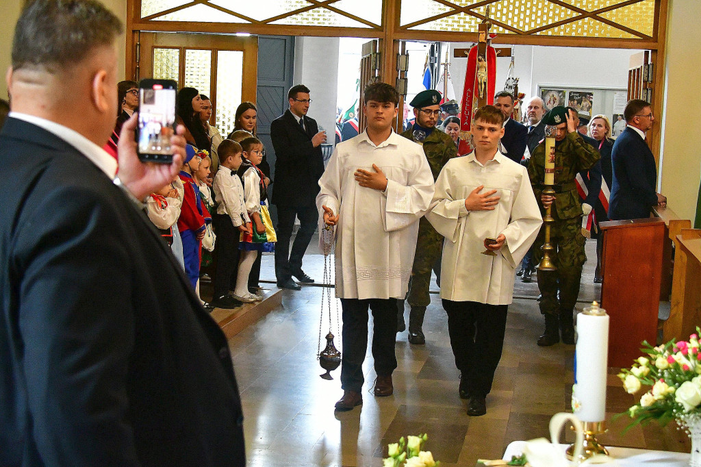 Delegacja Powiatu Biłgorajskiego na XVI Pielgrzymce Samorządów Terytorialnych w Lubaczowie