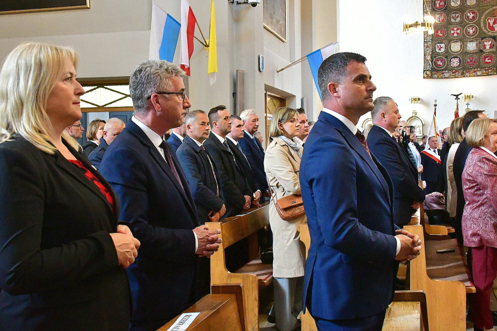 Delegacja Powiatu Biłgorajskiego na XVI Pielgrzymce Samorządów Terytorialnych w Lubaczowie