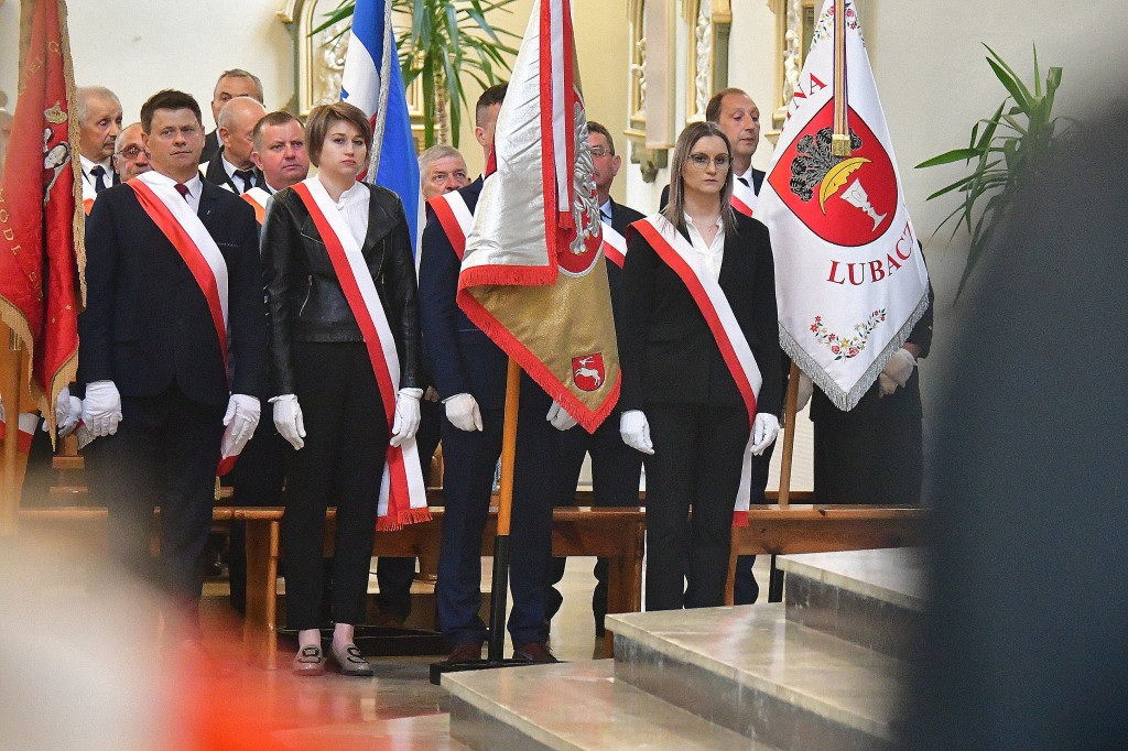 Delegacja Powiatu Biłgorajskiego na XVI Pielgrzymce Samorządów Terytorialnych w Lubaczowie