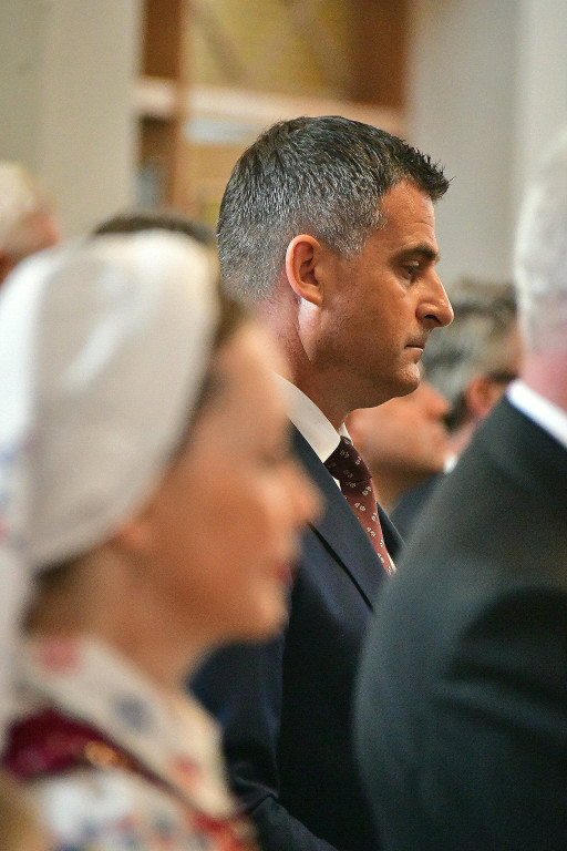 Delegacja Powiatu Biłgorajskiego na XVI Pielgrzymce Samorządów Terytorialnych w Lubaczowie