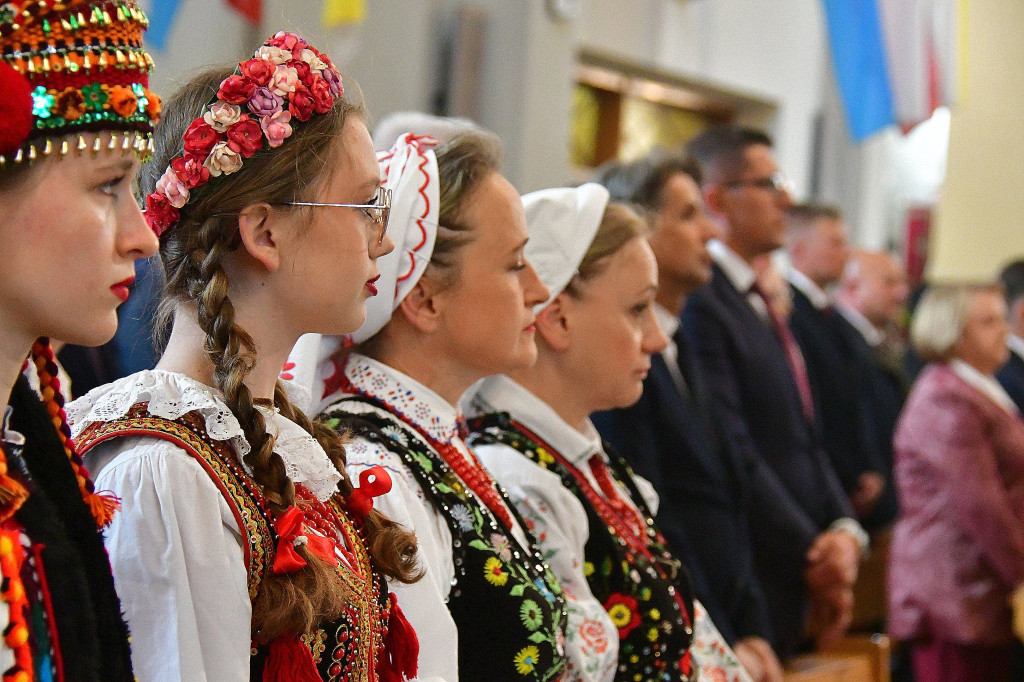 Delegacja Powiatu Biłgorajskiego na XVI Pielgrzymce Samorządów Terytorialnych w Lubaczowie