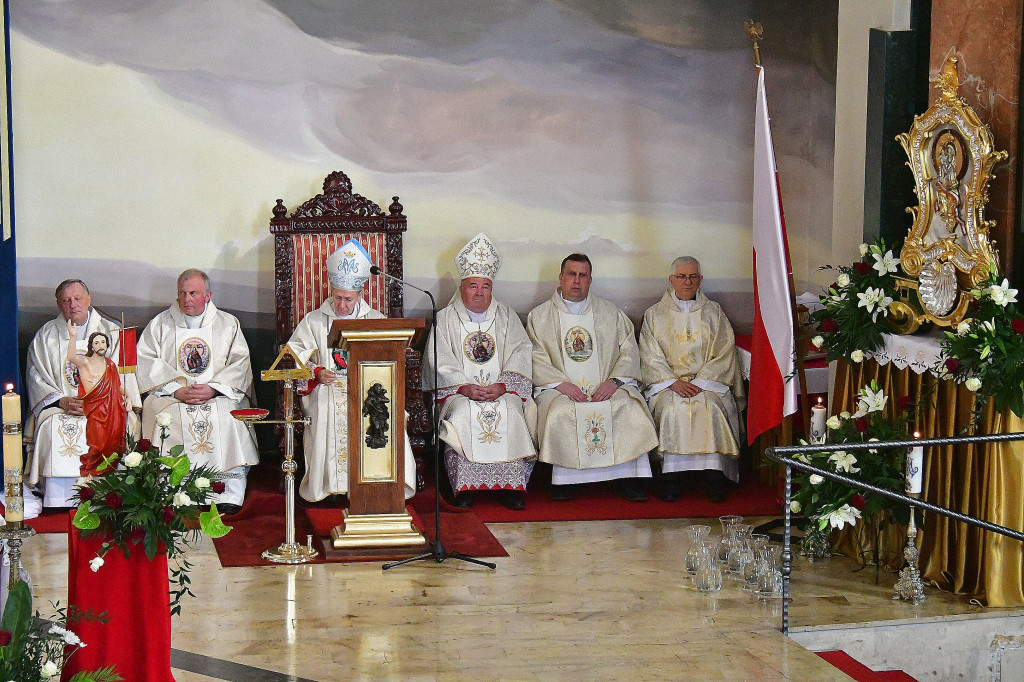 Delegacja Powiatu Biłgorajskiego na XVI Pielgrzymce Samorządów Terytorialnych w Lubaczowie
