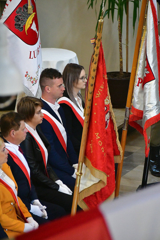 Delegacja Powiatu Biłgorajskiego na XVI Pielgrzymce Samorządów Terytorialnych w Lubaczowie