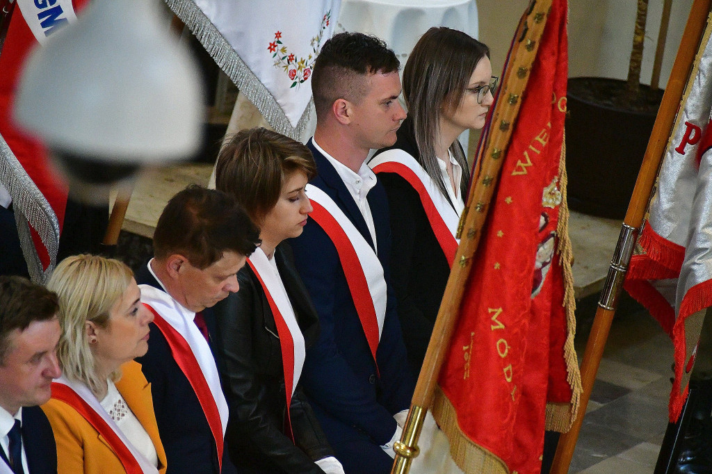 Delegacja Powiatu Biłgorajskiego na XVI Pielgrzymce Samorządów Terytorialnych w Lubaczowie