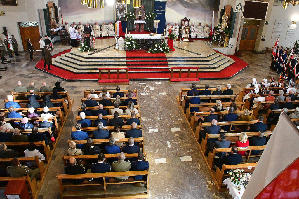 Delegacja Powiatu Biłgorajskiego na XVI Pielgrzymce Samorządów Terytorialnych w Lubaczowie