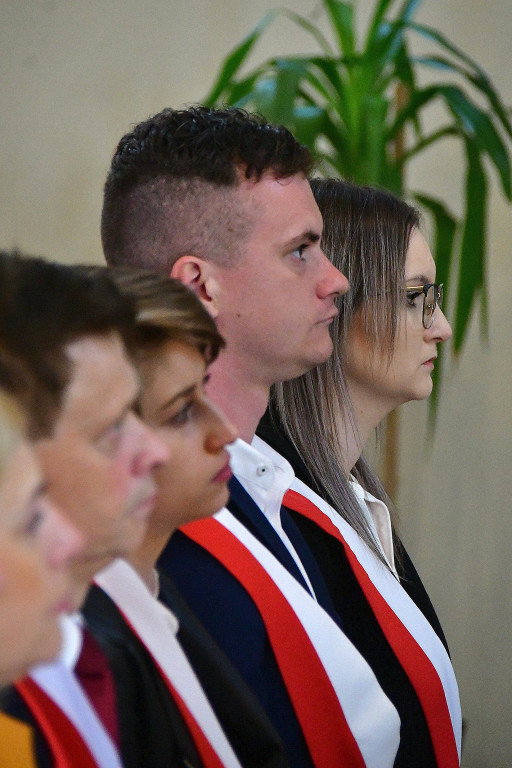 Delegacja Powiatu Biłgorajskiego na XVI Pielgrzymce Samorządów Terytorialnych w Lubaczowie