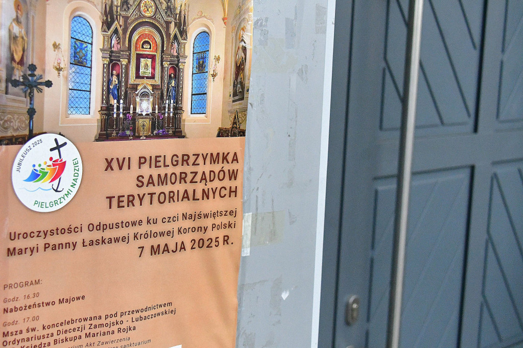 Delegacja Powiatu Biłgorajskiego na XVI Pielgrzymce Samorządów Terytorialnych w Lubaczowie