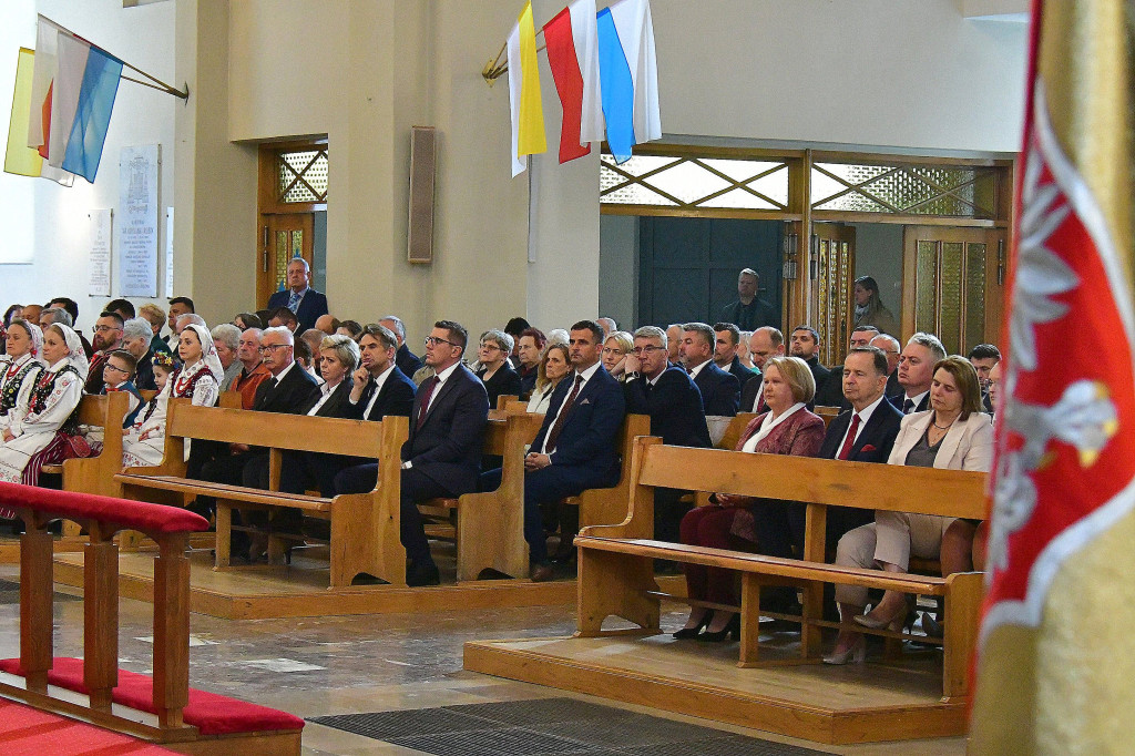 Delegacja Powiatu Biłgorajskiego na XVI Pielgrzymce Samorządów Terytorialnych w Lubaczowie