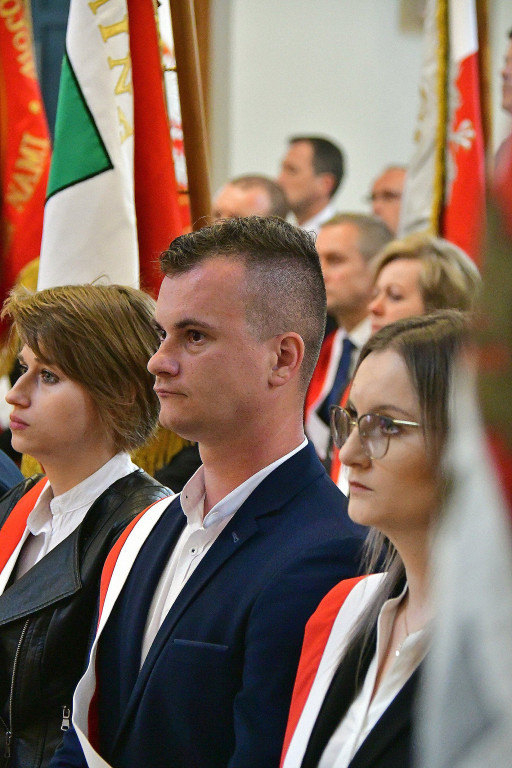 Delegacja Powiatu Biłgorajskiego na XVI Pielgrzymce Samorządów Terytorialnych w Lubaczowie