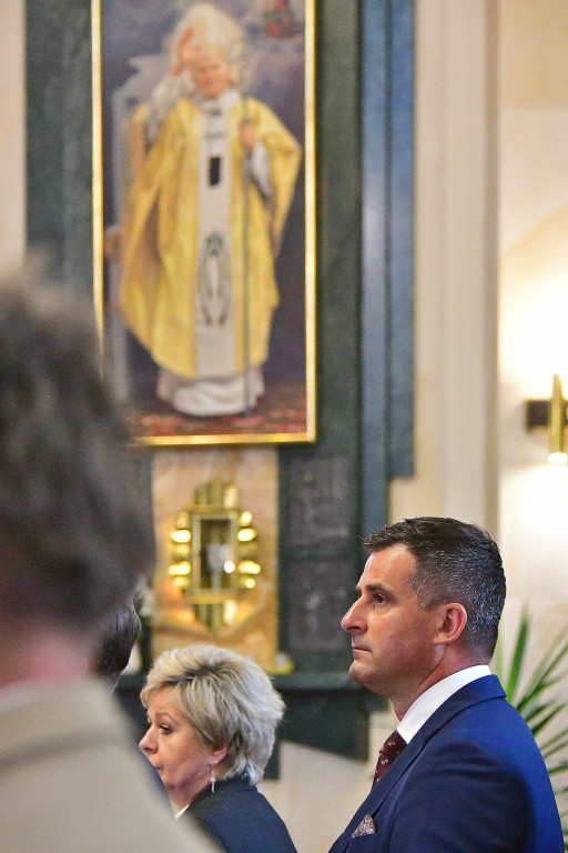 Delegacja Powiatu Biłgorajskiego na XVI Pielgrzymce Samorządów Terytorialnych w Lubaczowie