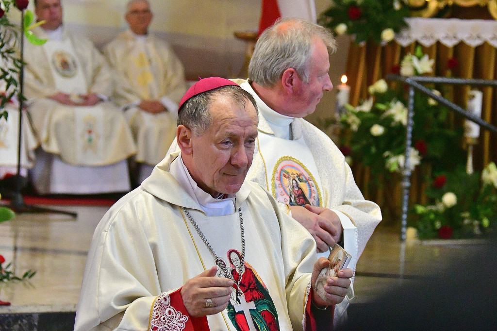 Delegacja Powiatu Biłgorajskiego na XVI Pielgrzymce Samorządów Terytorialnych w Lubaczowie