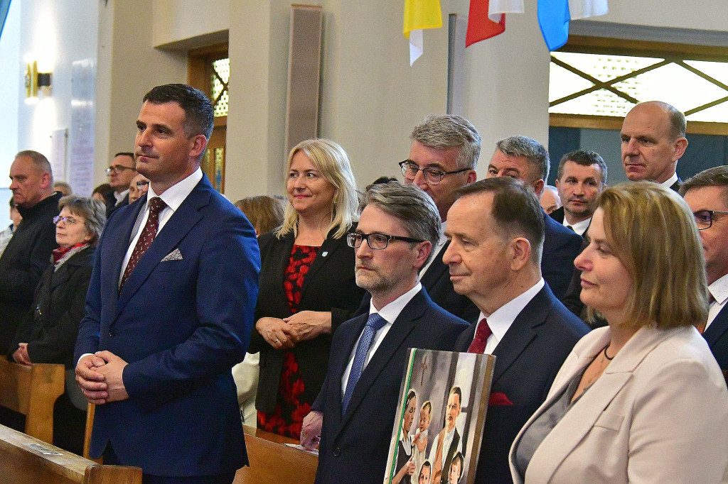 Delegacja Powiatu Biłgorajskiego na XVI Pielgrzymce Samorządów Terytorialnych w Lubaczowie