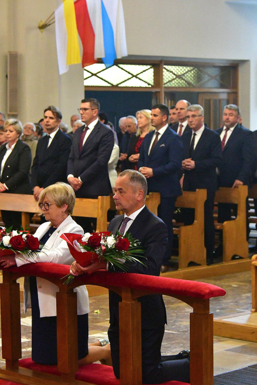 Delegacja Powiatu Biłgorajskiego na XVI Pielgrzymce Samorządów Terytorialnych w Lubaczowie