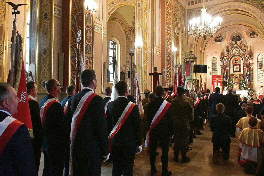 Delegacja Powiatu Biłgorajskiego na XVI Pielgrzymce Samorządów Terytorialnych w Lubaczowie