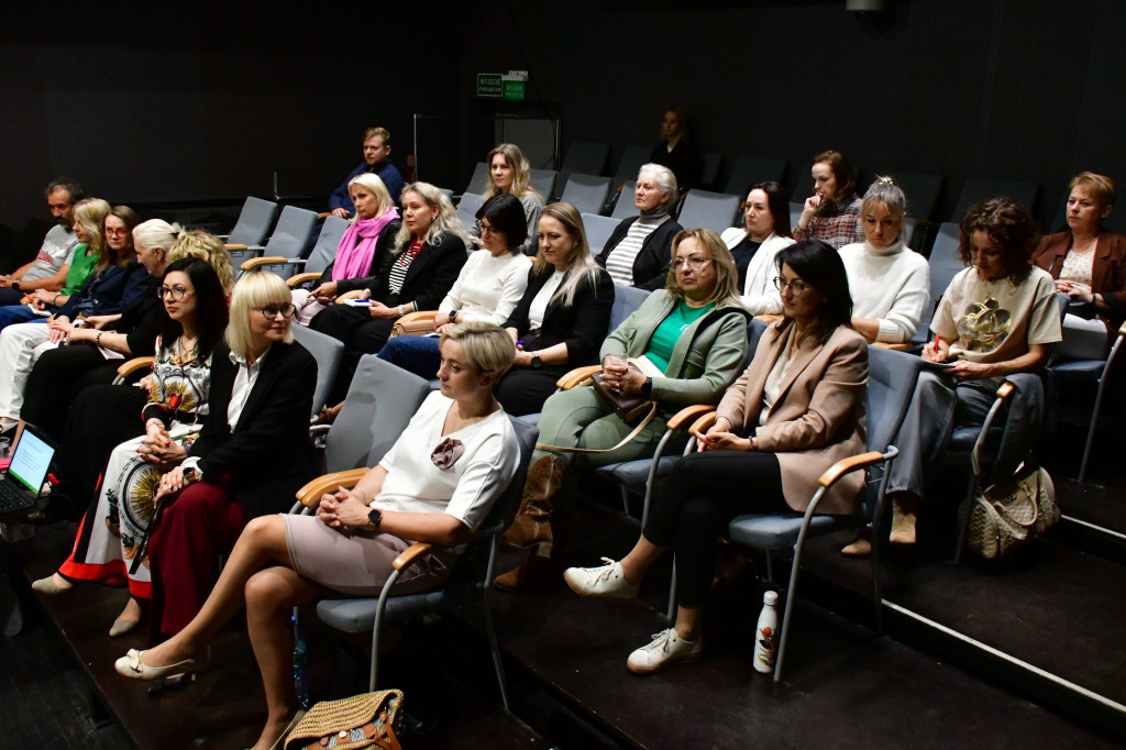 Ekspertka z TV poprowadziła warsztat Sztuka bycia razem w Biłgoraju