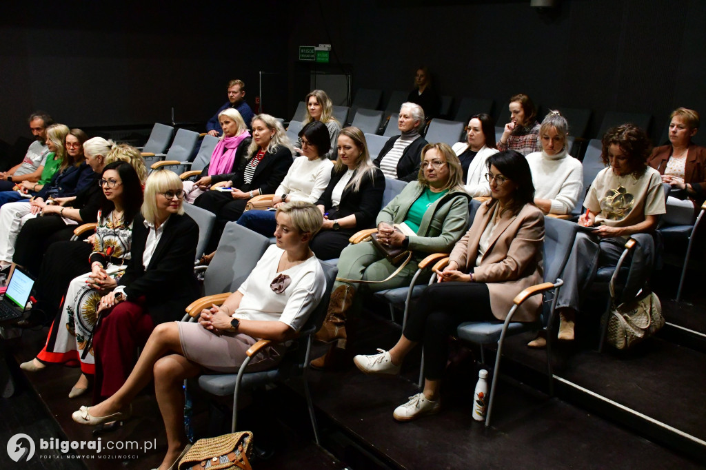 Ekspertka z TV poprowadziła warsztat Sztuka bycia razem w Biłgoraju