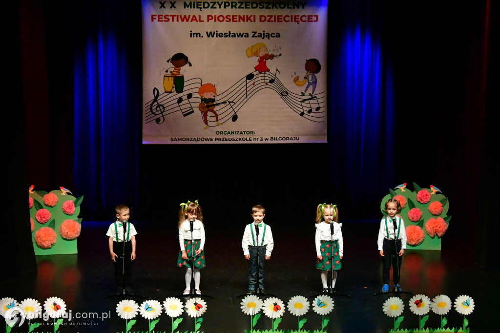 Przełamywanie tremy, pasja i radość - relacja z festiwalu dla przedszkolaków w Biłgoraju