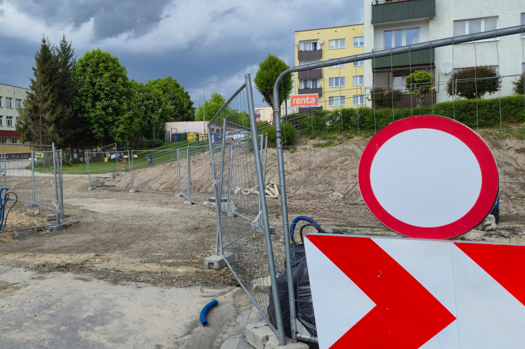 UWAGA. Utrudnienia w centrum Biłgoraja