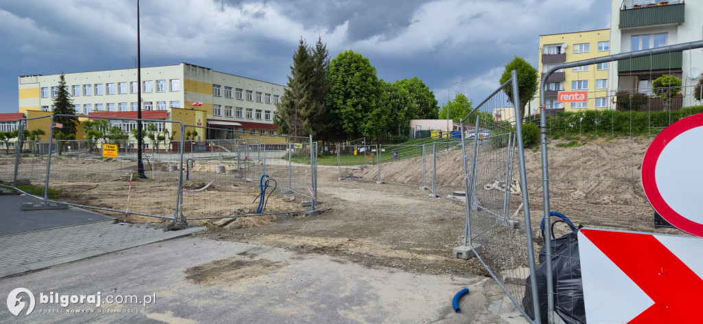 UWAGA. Utrudnienia w centrum Biłgoraja