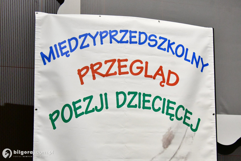 Biłgoraj. Międzyprzedszkolny Przegląd Poezji Dziecięcej