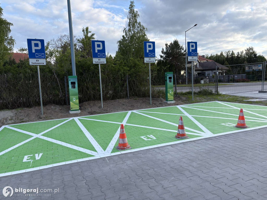 Biłgorajski Autodrom z lotu ptaka