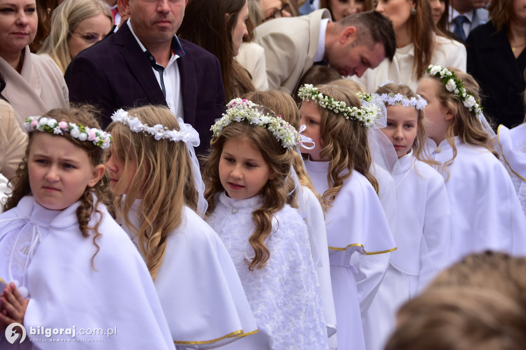 Uroczystość I Komunii Świętej w sanktuarium w Biłgoraju
