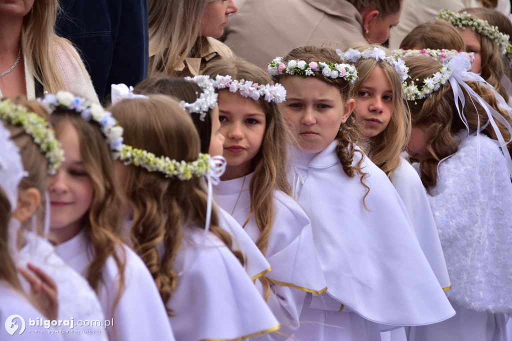 Uroczystość I Komunii Świętej w sanktuarium w Biłgoraju