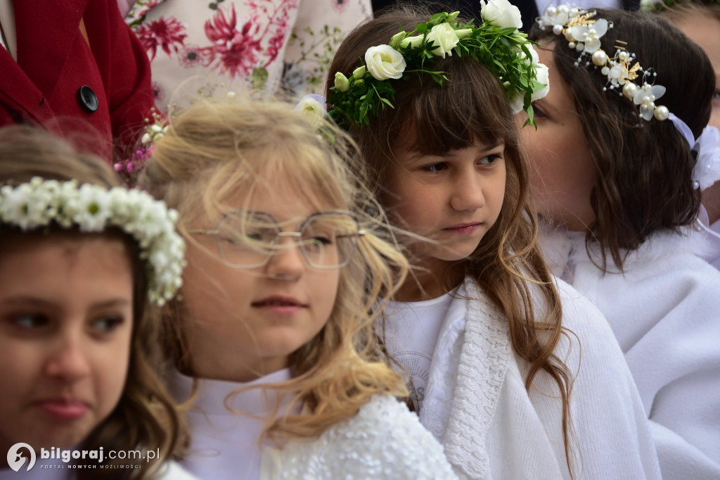 Uroczystość I Komunii Świętej w sanktuarium w Biłgoraju