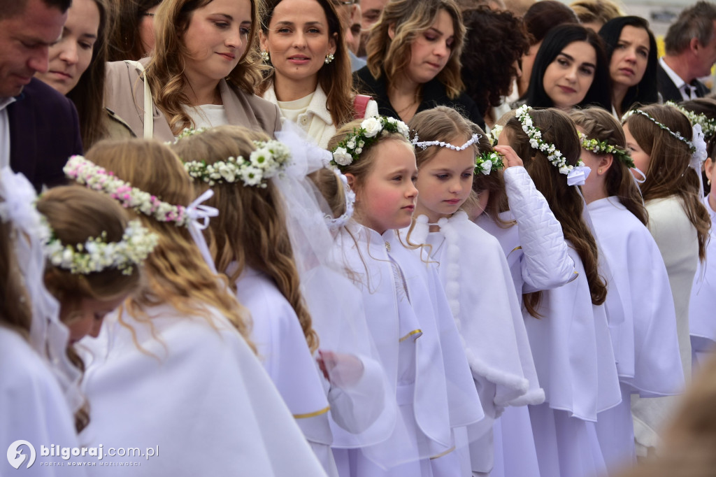 Uroczystość I Komunii Świętej w sanktuarium w Biłgoraju