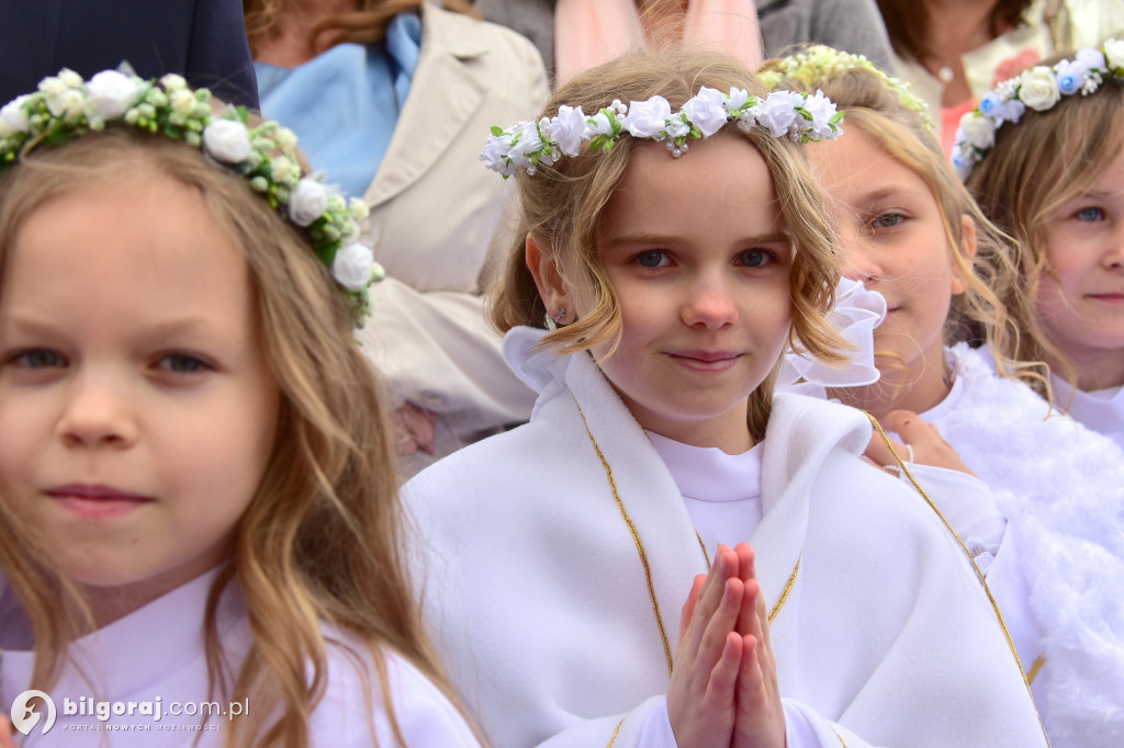 Uroczystość I Komunii Świętej w sanktuarium w Biłgoraju