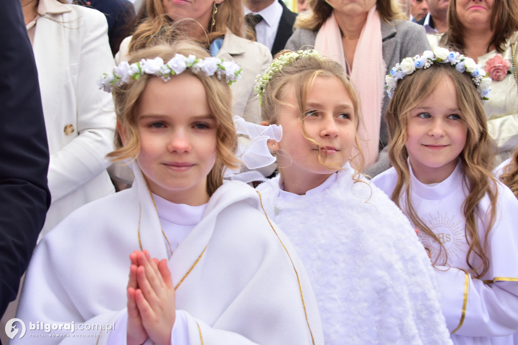 Uroczystość I Komunii Świętej w sanktuarium w Biłgoraju
