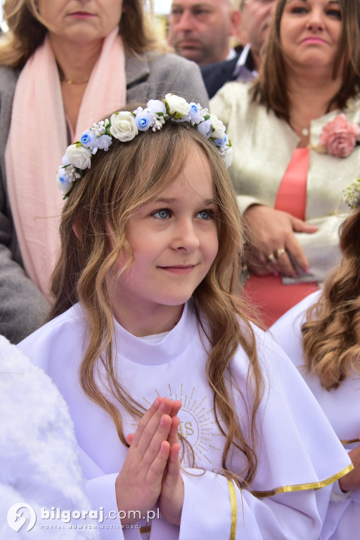 Uroczystość I Komunii Świętej w sanktuarium w Biłgoraju