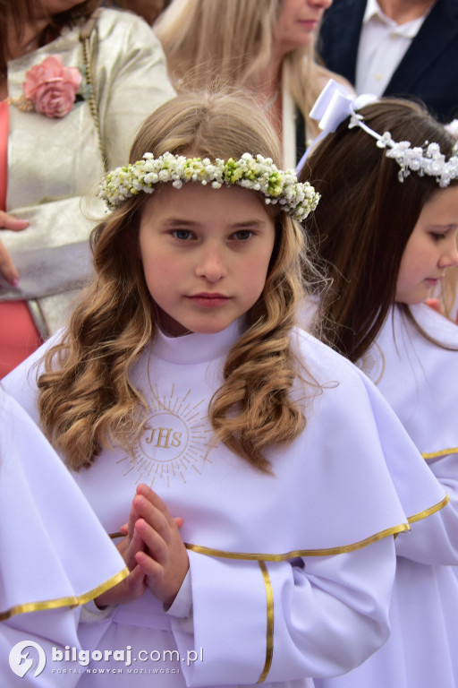 Uroczystość I Komunii Świętej w sanktuarium w Biłgoraju