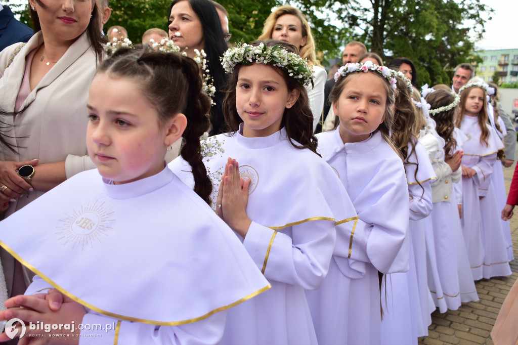 Uroczystość I Komunii Świętej w sanktuarium w Biłgoraju