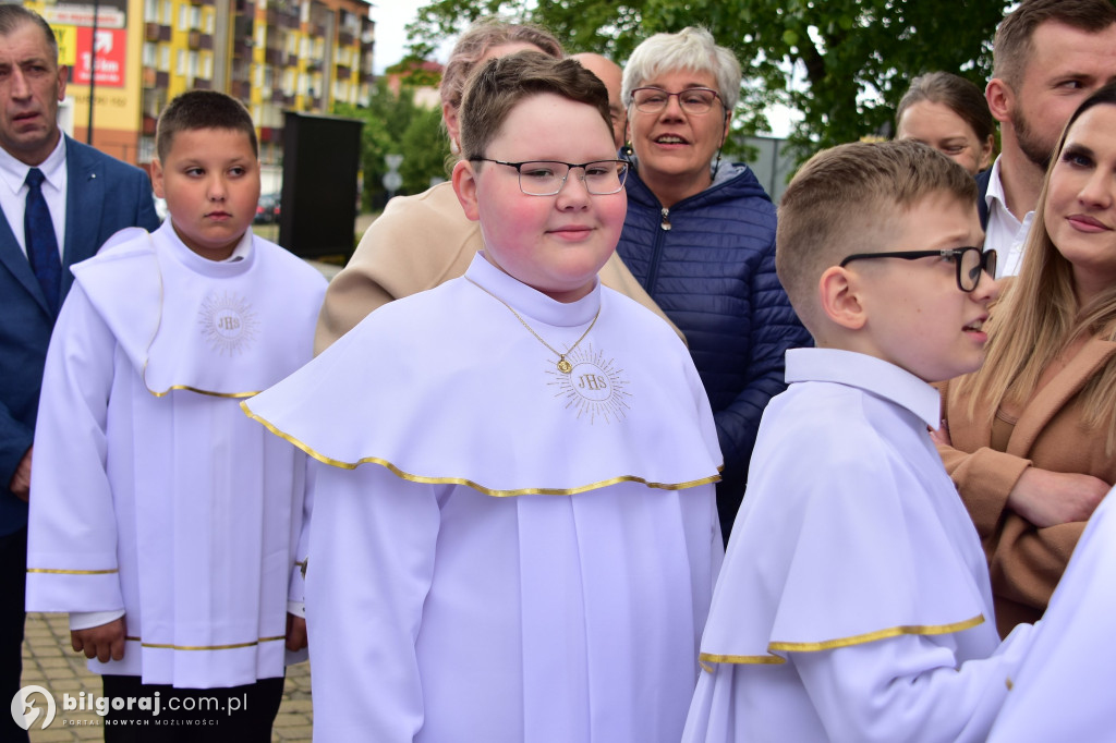 Uroczystość I Komunii Świętej w sanktuarium w Biłgoraju
