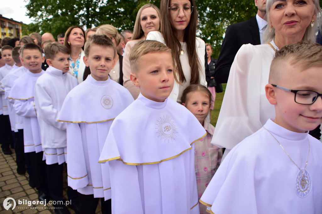Uroczystość I Komunii Świętej w sanktuarium w Biłgoraju