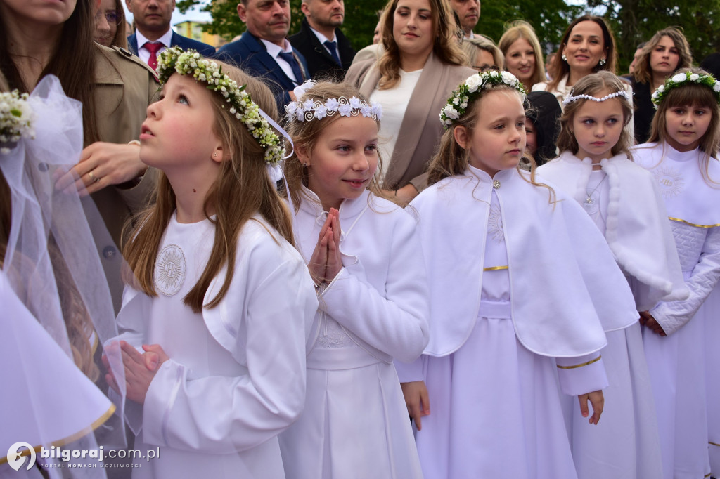 Uroczystość I Komunii Świętej w sanktuarium w Biłgoraju