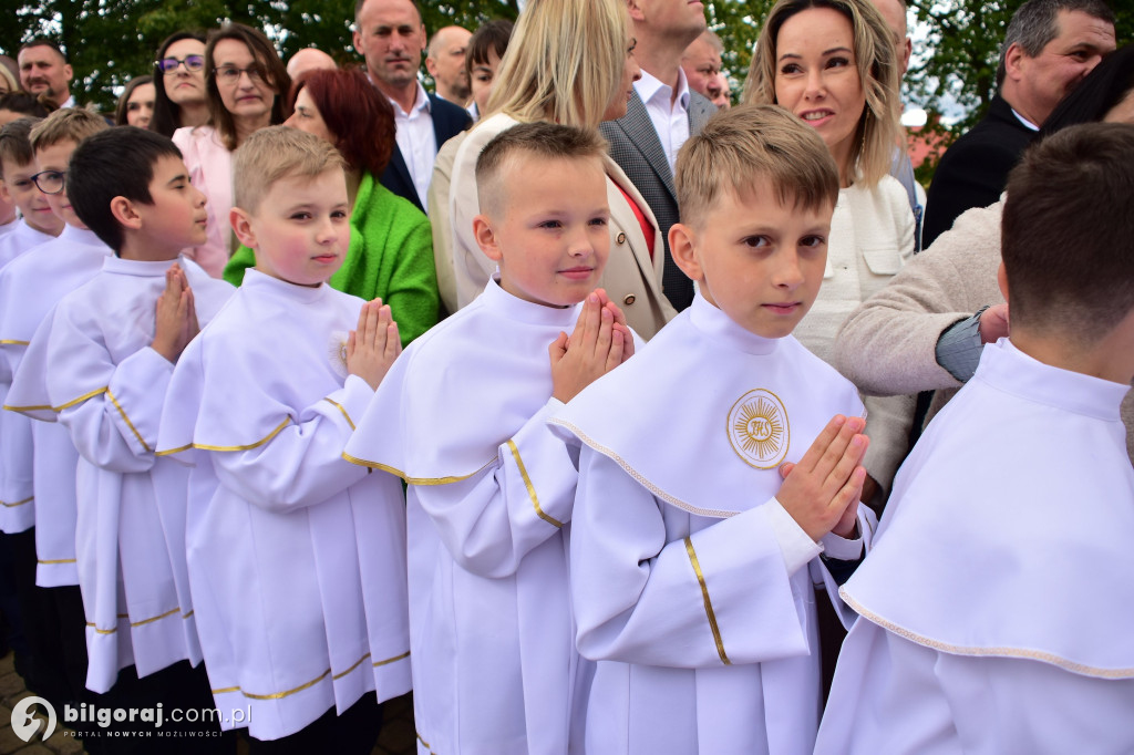 Uroczystość I Komunii Świętej w sanktuarium w Biłgoraju