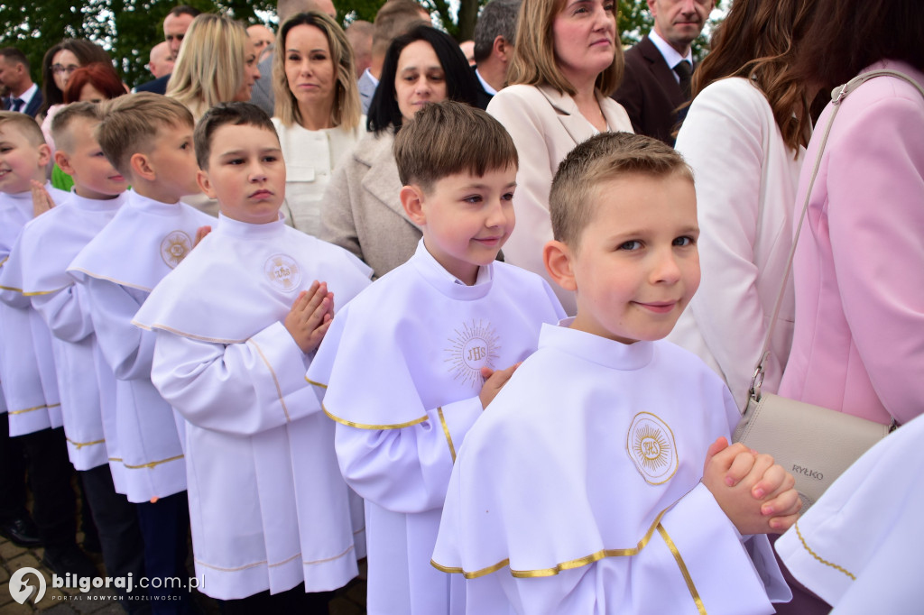 Uroczystość I Komunii Świętej w sanktuarium w Biłgoraju