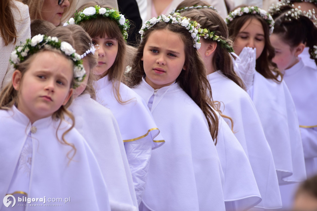Uroczystość I Komunii Świętej w sanktuarium w Biłgoraju