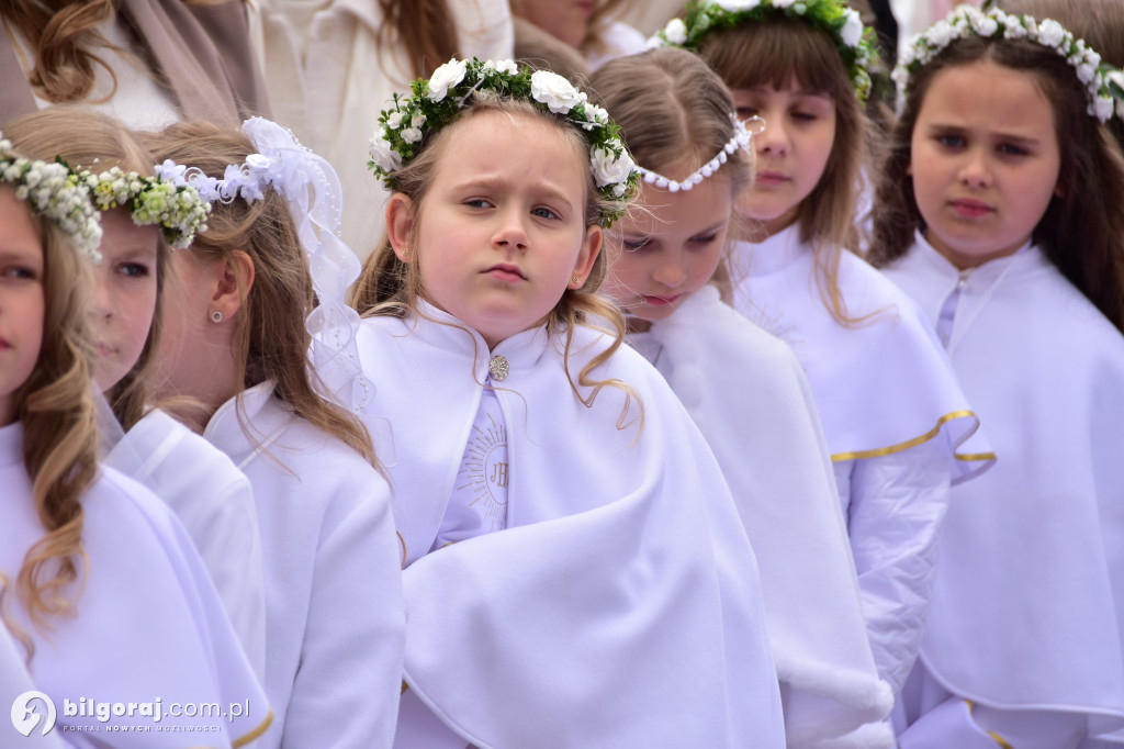 Uroczystość I Komunii Świętej w sanktuarium w Biłgoraju